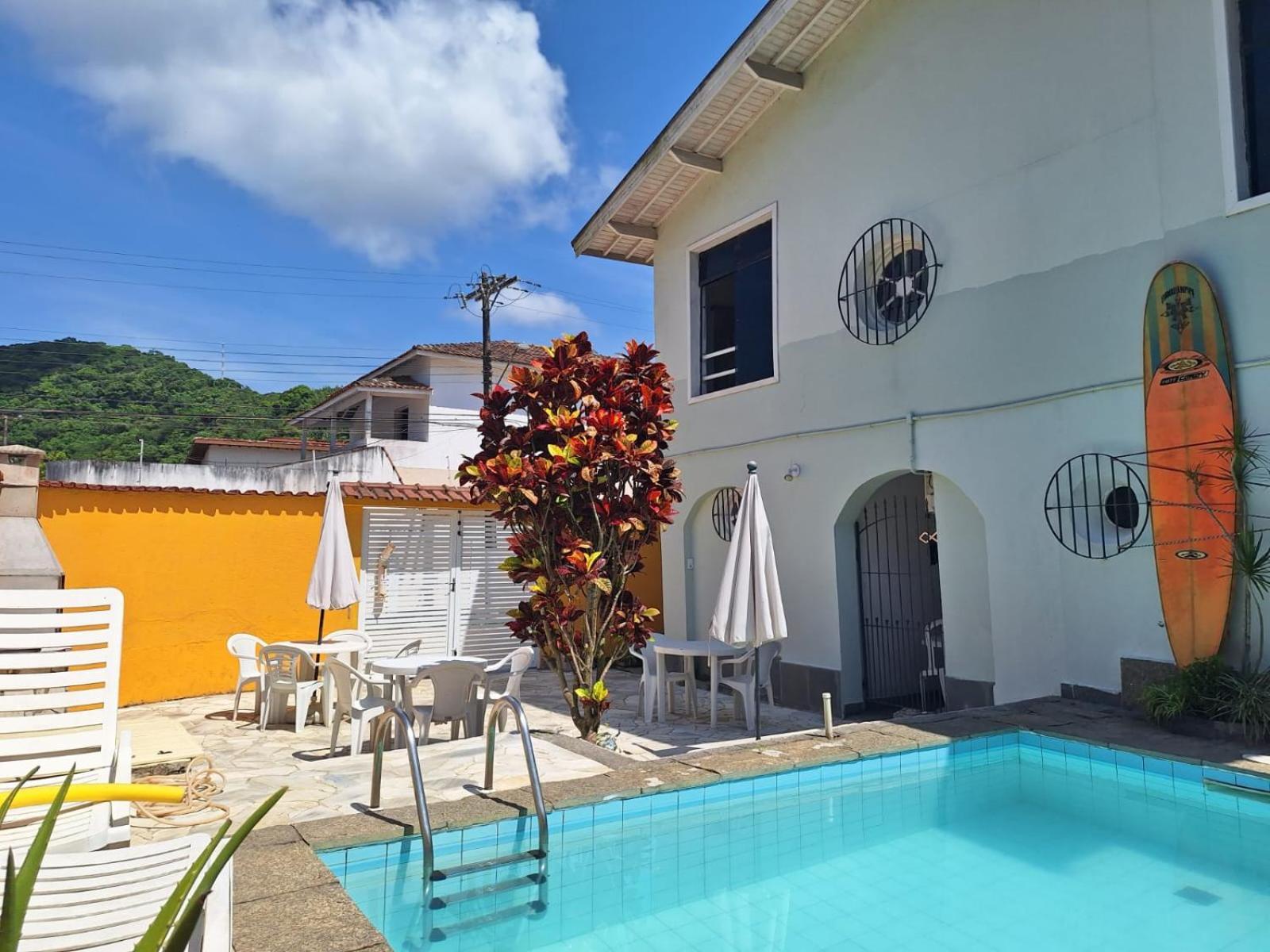 Pousada Casa Da Praia Guaruja Exterior photo